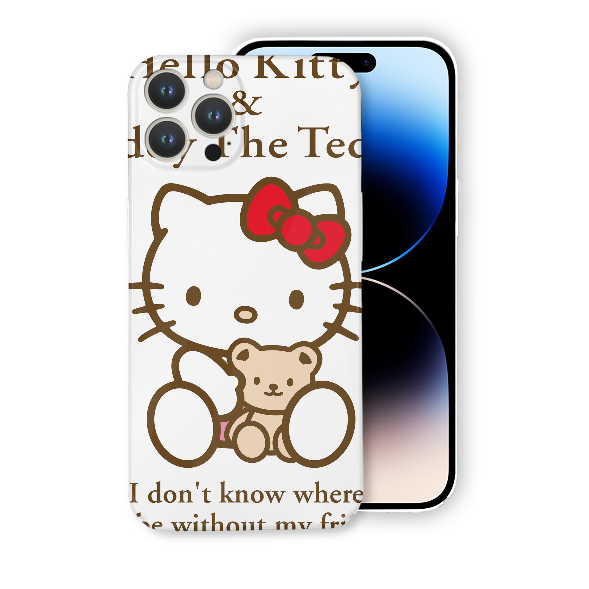 （画像用） Hello Kitty ハローキティ 【iPhone 14シリーズ対応】ハードケース